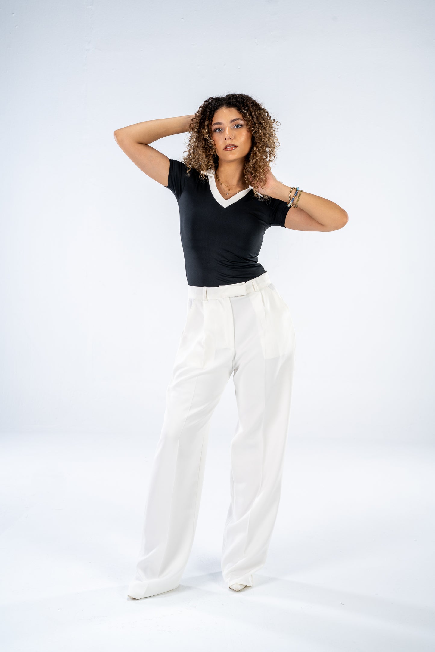 Wide leg pants