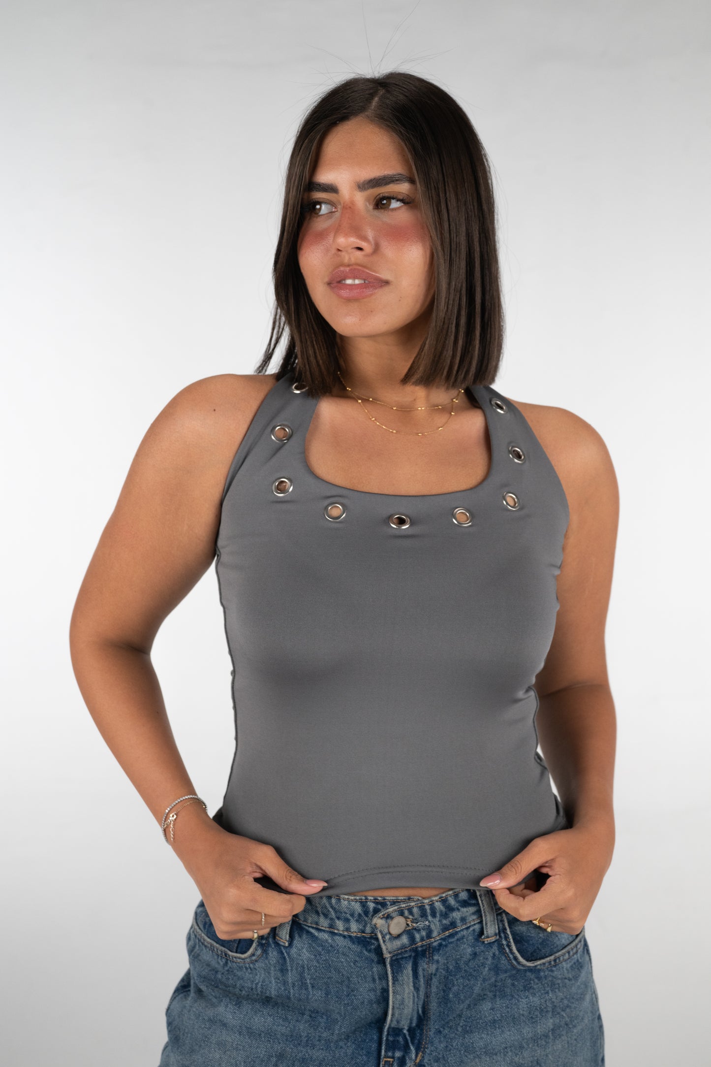 Grommet top