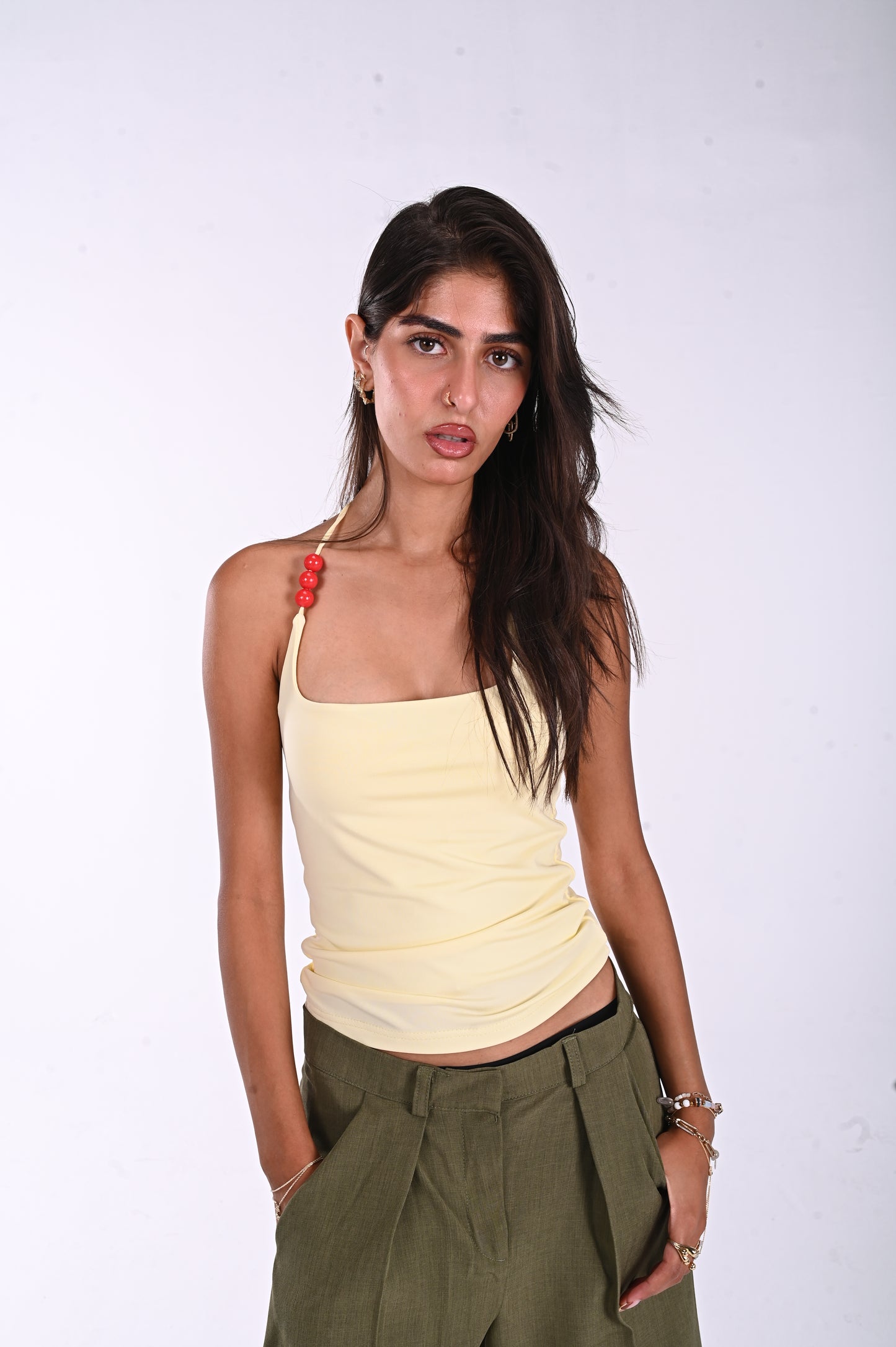 Beaded Cami Top