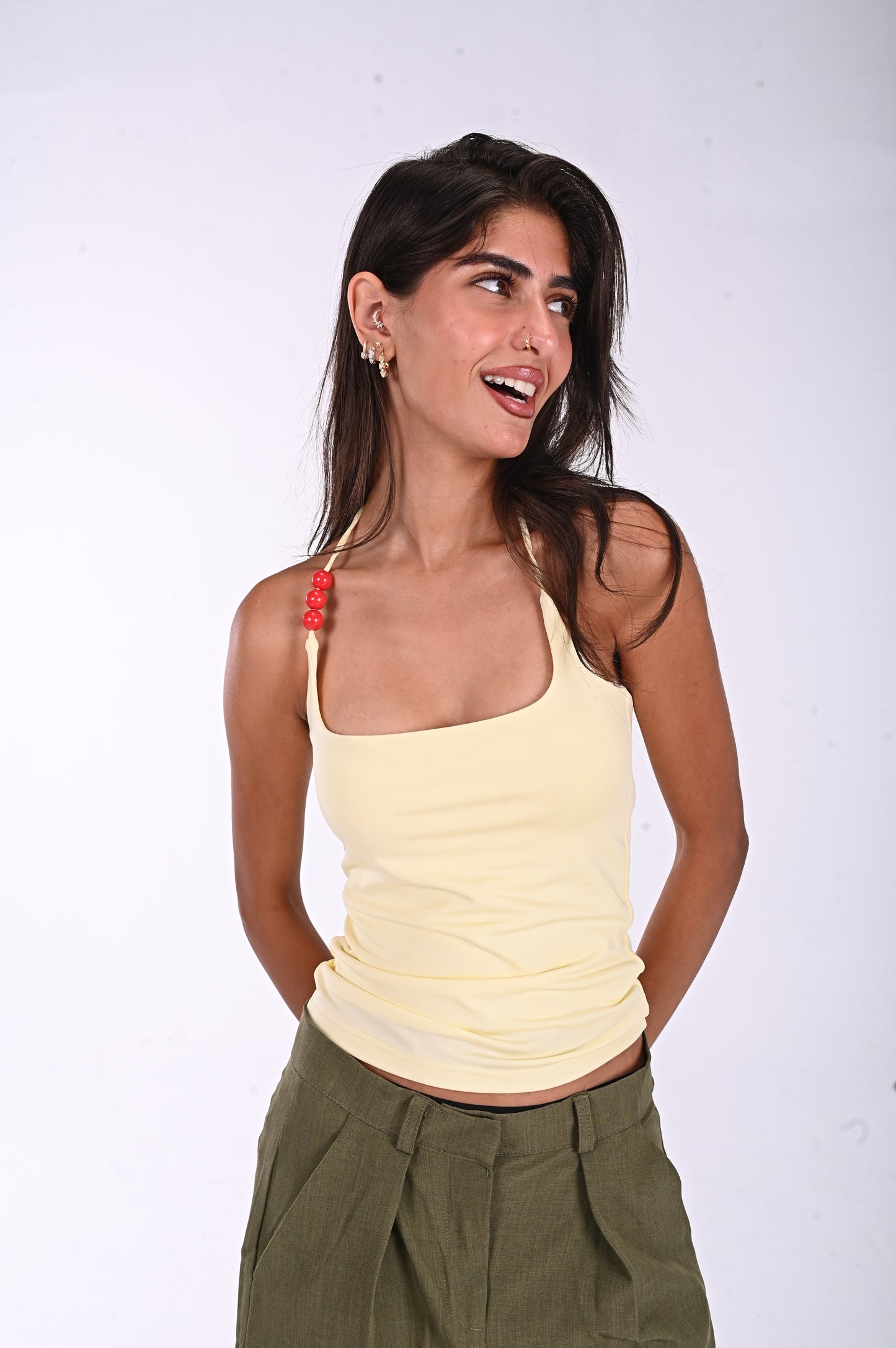 Beaded Cami Top