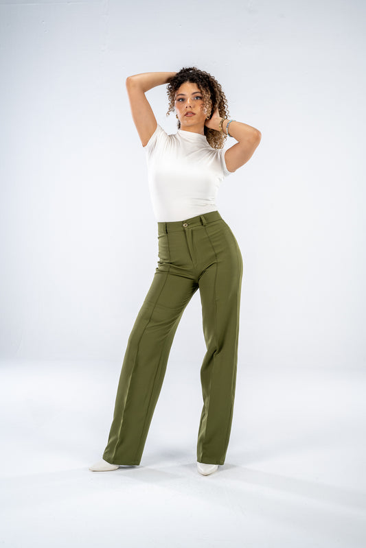 Straight Leg Pants