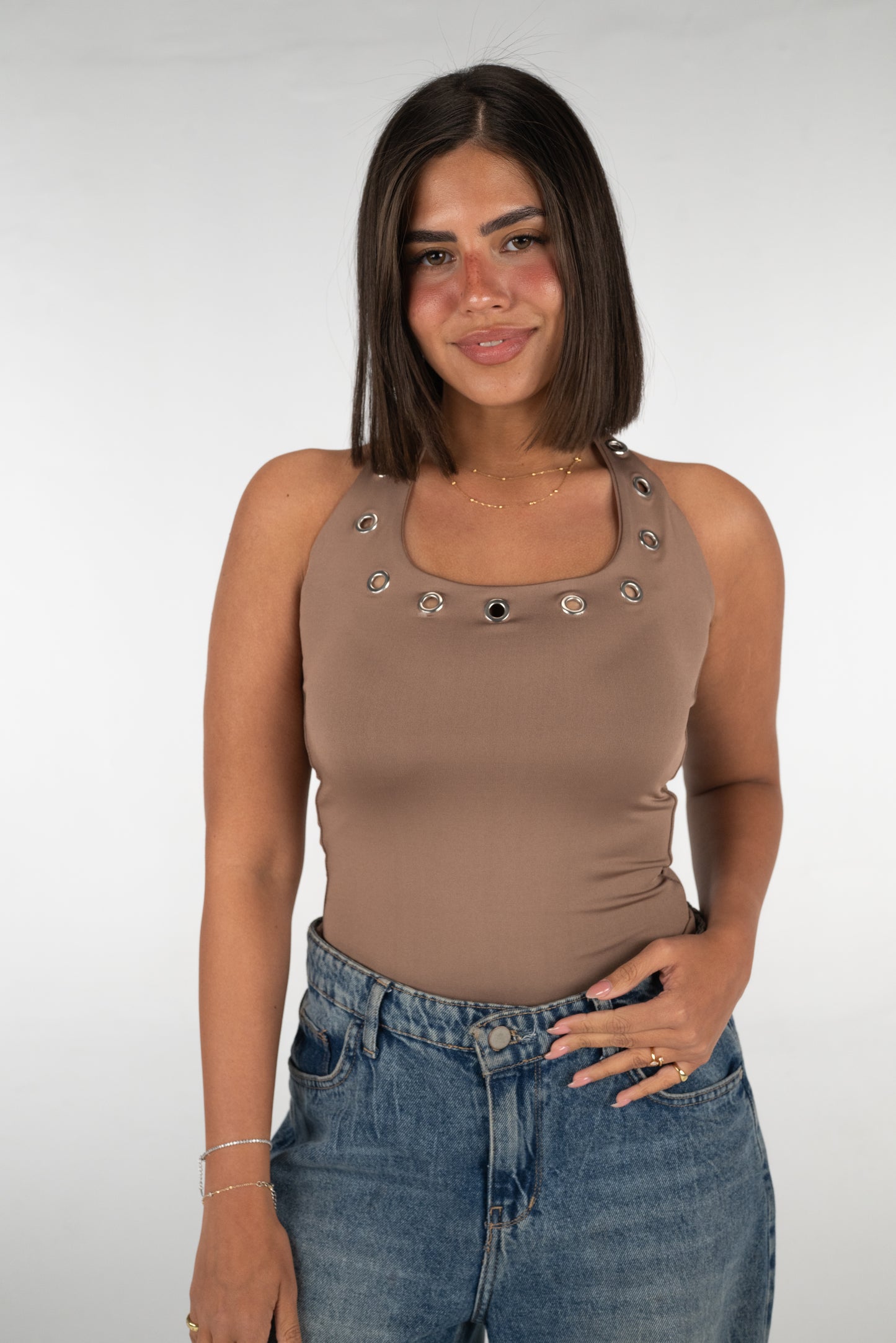 Grommet top